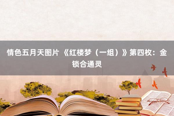 情色五月天图片 《红楼梦（一组）》第四枚：金锁合通灵